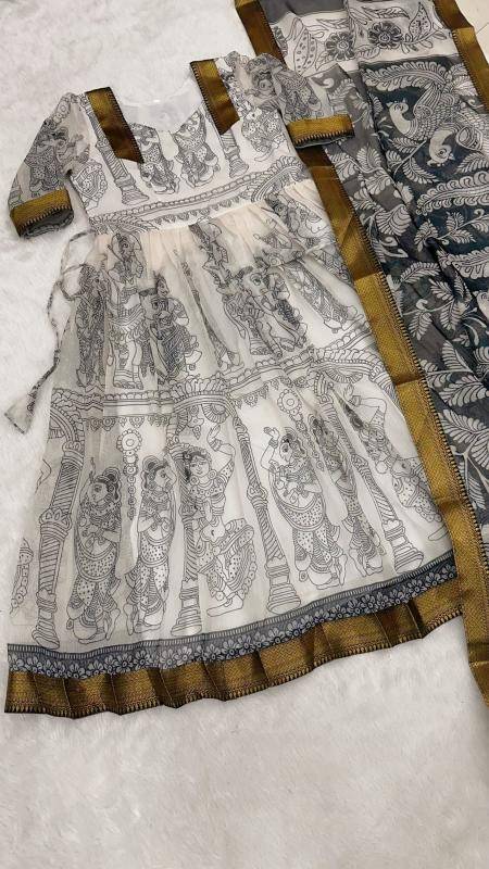 NEW LAUNCING umbrella KURTI cottan silk Surat wholesale kids winter wear